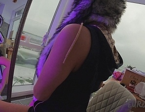 072225_queen_touches_and_rubs_her_body_while_looking_at_herself_in_a_mirror_on_a_snowy_day